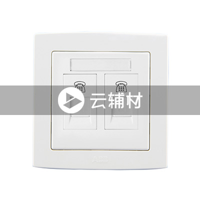 AS322二位四芯电话插座 RJ11