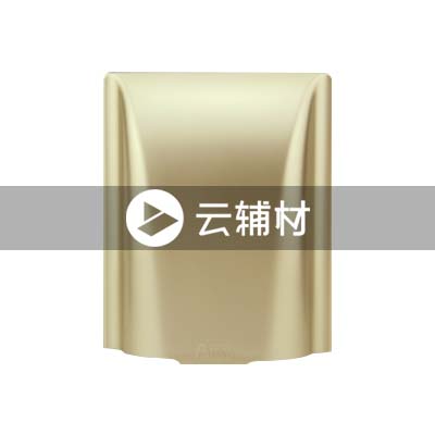 AS502-PG 单连插座防溅盒（香槟金）