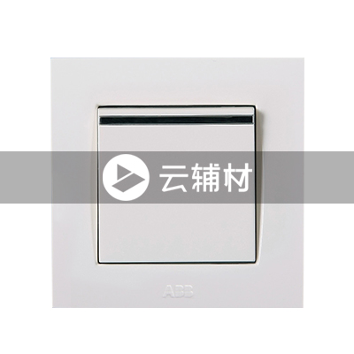 AU13153-WW 一位单控带装饰线开关 10AX