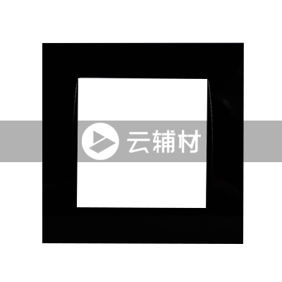 AU61153-CB 53x53边框,黑色覆膜