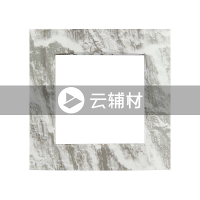 AU61153-CS 53x53边框,云石效果覆膜