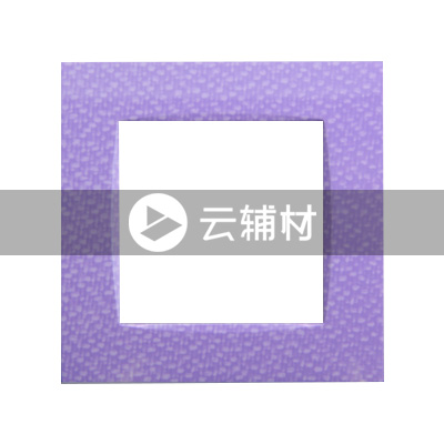 AU61144-CC 44x44边框,布纹效果覆膜