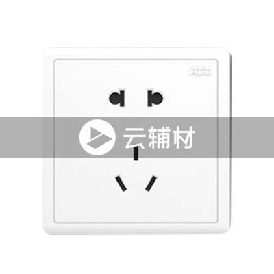 AQ205二位二三极插座 10A