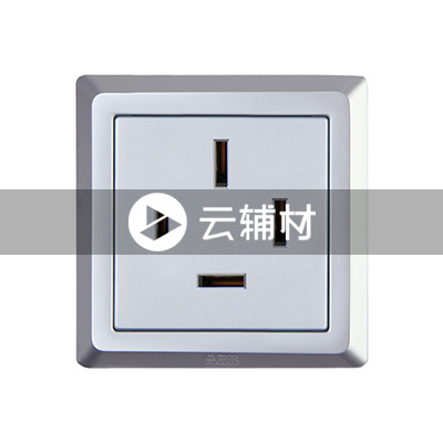 AE204-S 三相四极动力插座（银色） 25A、440V