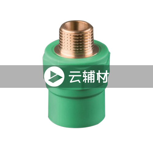 柏可威绿色PPR 外螺接头25*1/2