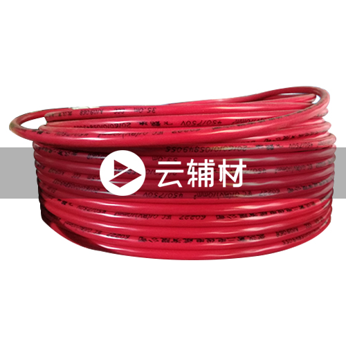 武汉二厂BV10^ 电线 红 100米