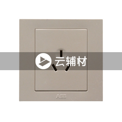 AH203-PG 一位三级插座10A