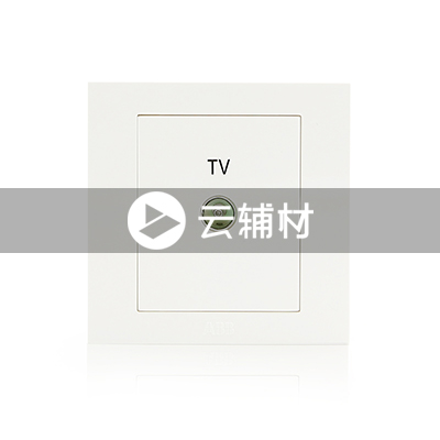 AH301 一位电视插座