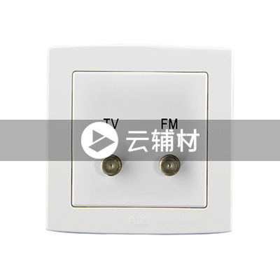AL312二位电视/调频 插座