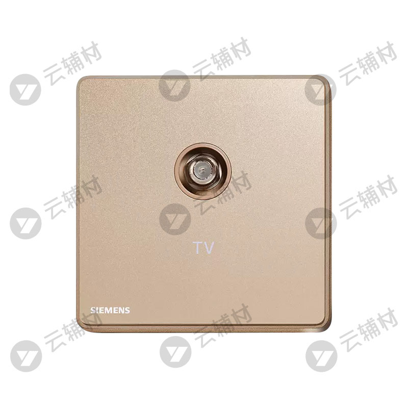 西门子睿致玫瑰金一位宽频电视