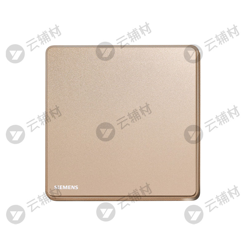西门子睿致玫瑰金空白板