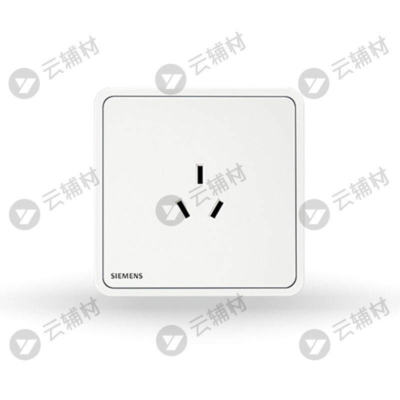 西门子睿绎辰曦白10A三极插座
