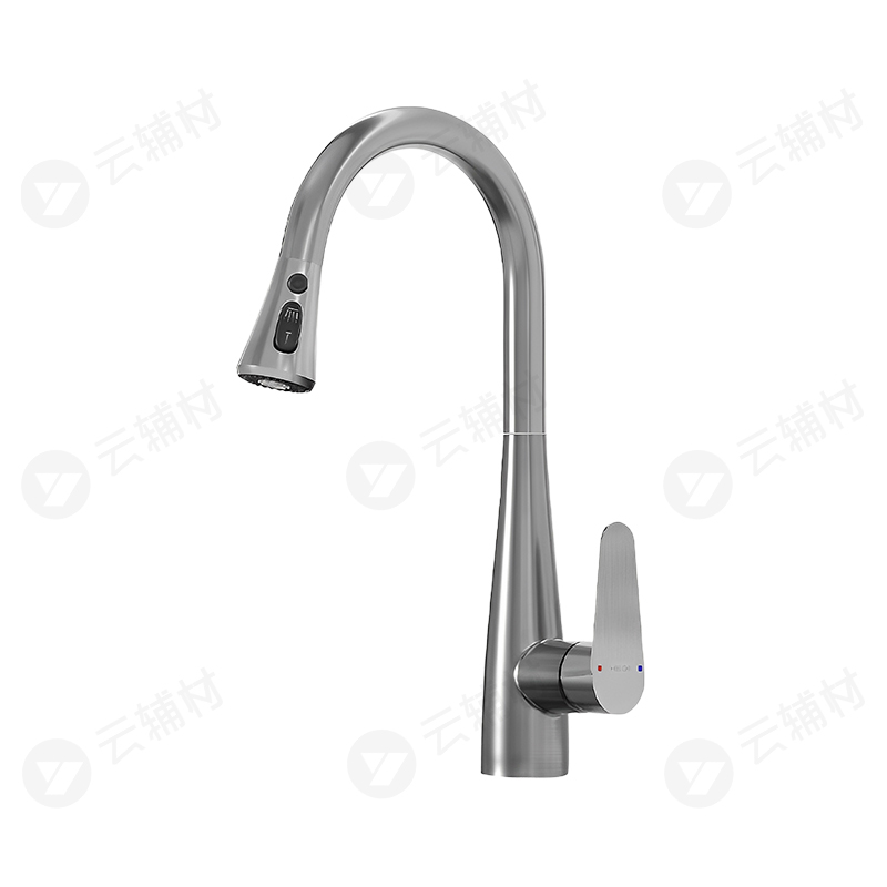 恒洁厨房水龙头冷热双控可旋转龙头907-412-SD